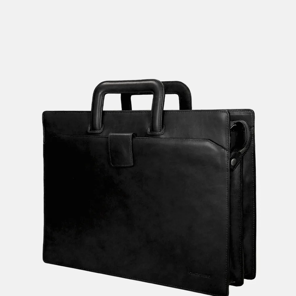 Schoolhandtassen | Dames Laptoptassen^Claudio Ferrici Classico laptoptas 15.6 inch L black