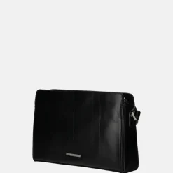 Schoudertassen^Claudio Ferrici Classico schoudertas black