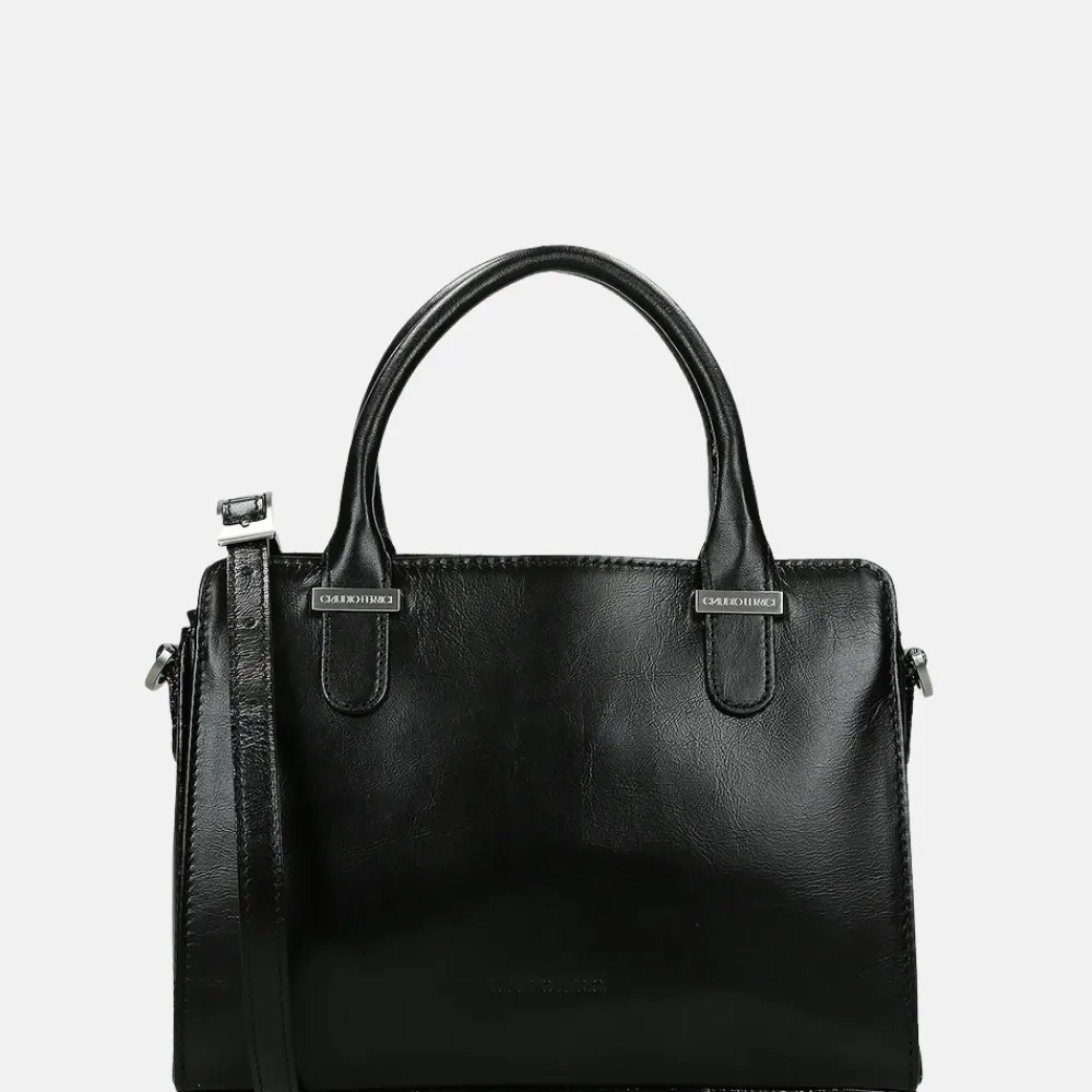 Handtassen^Claudio Ferrici Classico handtas S black