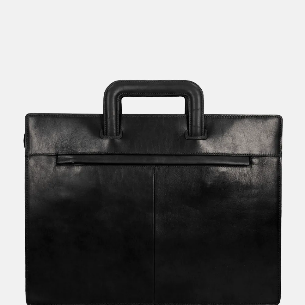 Schoolhandtassen | Dames Laptoptassen^Claudio Ferrici Classico laptoptas 15.6 inch L black