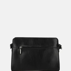 Schoudertassen^Claudio Ferrici Classico schoudertas black