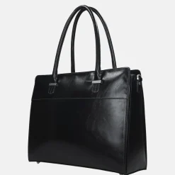 Schoolhandtassen | Dames Laptoptassen^Claudio Ferrici Classico shopper 13.3 inch navy