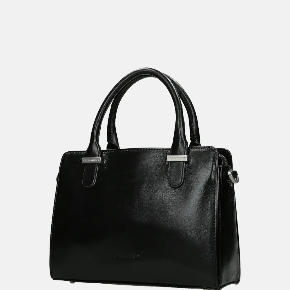 Handtassen^Claudio Ferrici Classico handtas S black