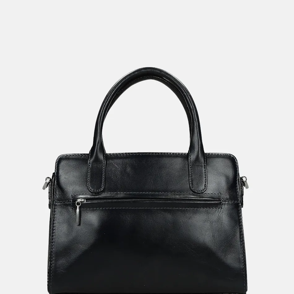 Handtassen^Claudio Ferrici Classico handtas S navy