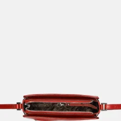 Schoudertassen^Claudio Ferrici Classico schoudertas red