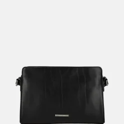 Schoudertassen^Claudio Ferrici Classico schoudertas black
