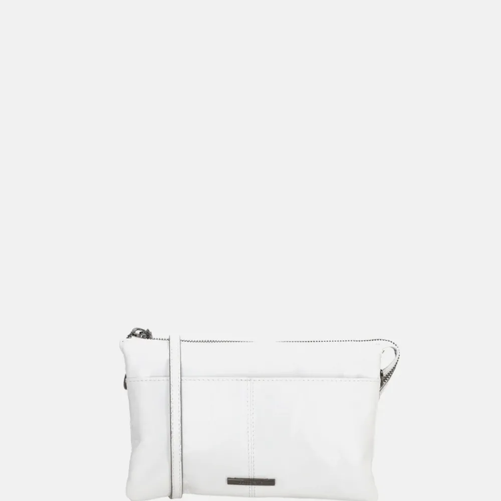 Crossbody Tassen^Claudio Ferrici crossbody tas white