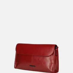 Crossbody Tassen^Claudio Ferrici crossbody tas red