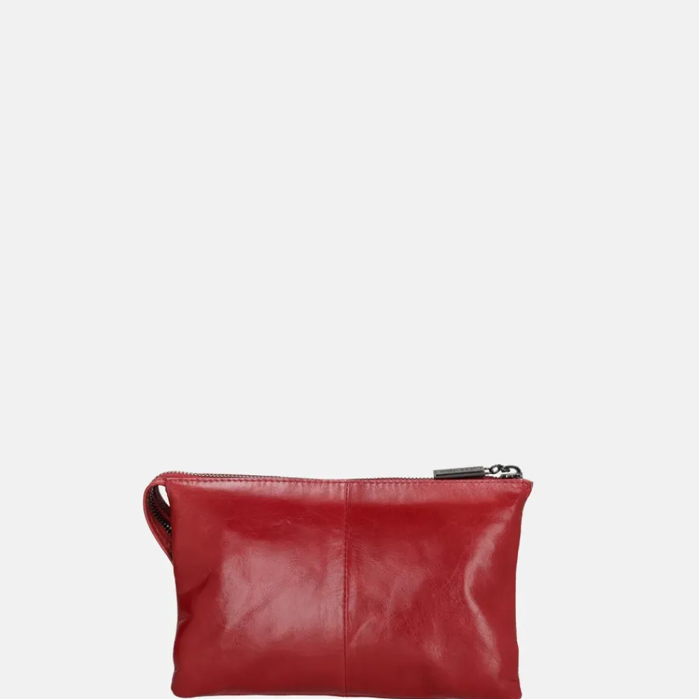 Crossbody Tassen^Claudio Ferrici crossbody tas red