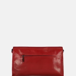 Crossbody Tassen^Claudio Ferrici crossbody tas red