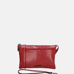 Crossbody Tassen^Claudio Ferrici crossbody tas red