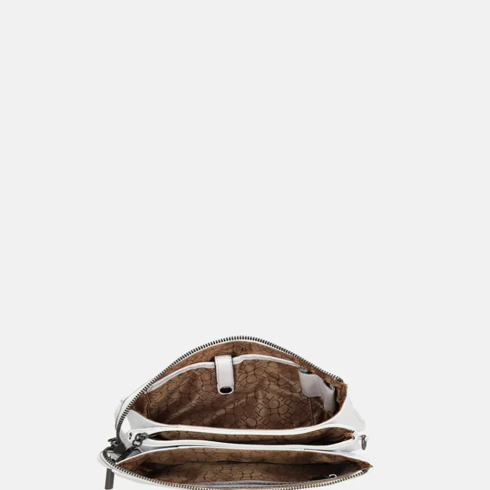 Crossbody Tassen^Claudio Ferrici crossbody tas white