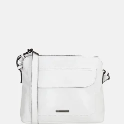 Handtassen^Claudio Ferrici handtas white