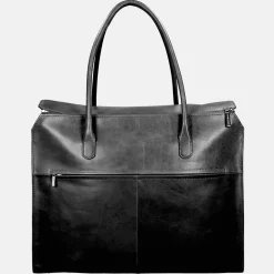 Schoolhandtassen | Dames Laptoptassen^Claudio Ferrici Lady shopper 15.6 inch black
