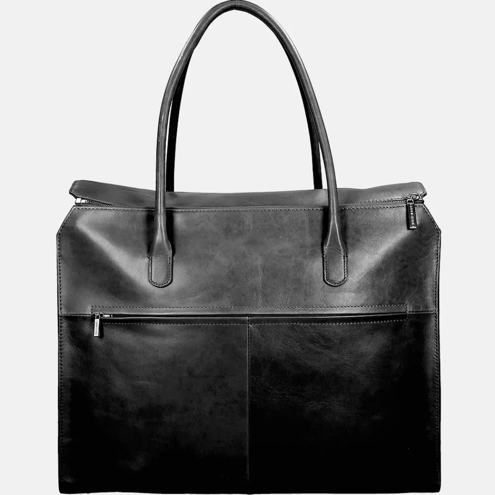 Schoolhandtassen | Dames Laptoptassen^Claudio Ferrici Lady shopper 15.6 inch black