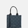 Handtassen^Claudio Ferrici Logo handtas navy