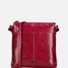 Crossbody Tassen^Claudio Ferrici Pelle Vecchia crossbody tas orchidea