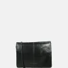 Crossbody Tassen^Claudio Ferrici Pelle Vecchia crossbody tas black