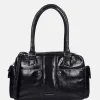 Shoppers^Claudio Ferrici Pelle Vecchia shopper navy