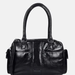 Shoppers^Claudio Ferrici Pelle Vecchia shopper navy