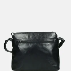 Crossbody Tassen^Claudio Ferrici Pelle Vecchia crossbody tas navy