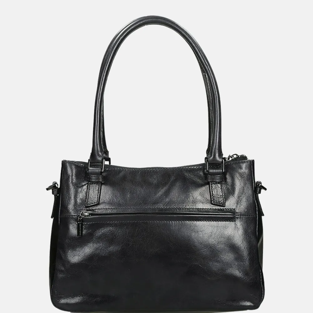 Shoppers^Claudio Ferrici Pelle Vecchia shopper M black
