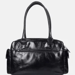 Shoppers^Claudio Ferrici Pelle Vecchia shopper navy