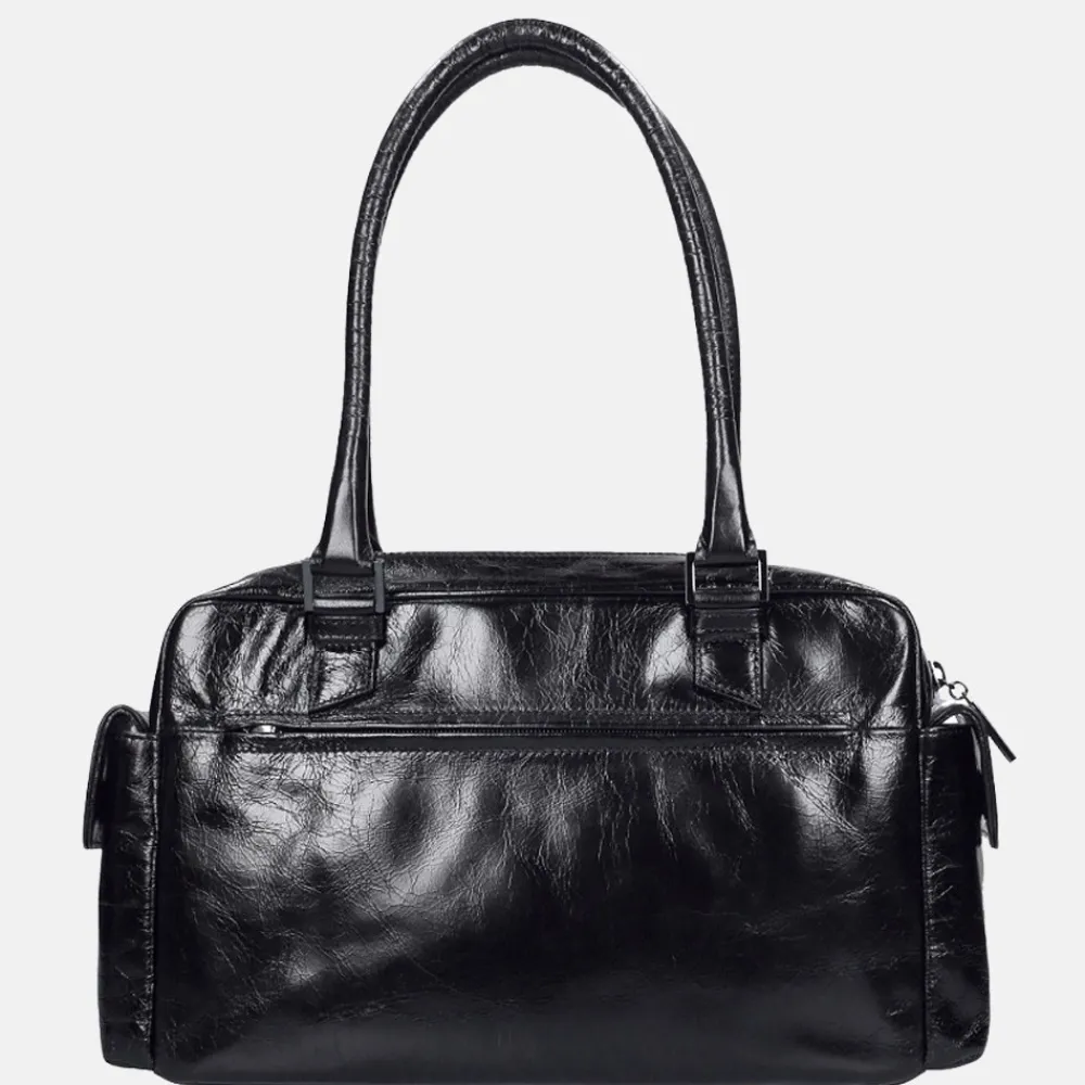 Shoppers^Claudio Ferrici Pelle Vecchia shopper navy