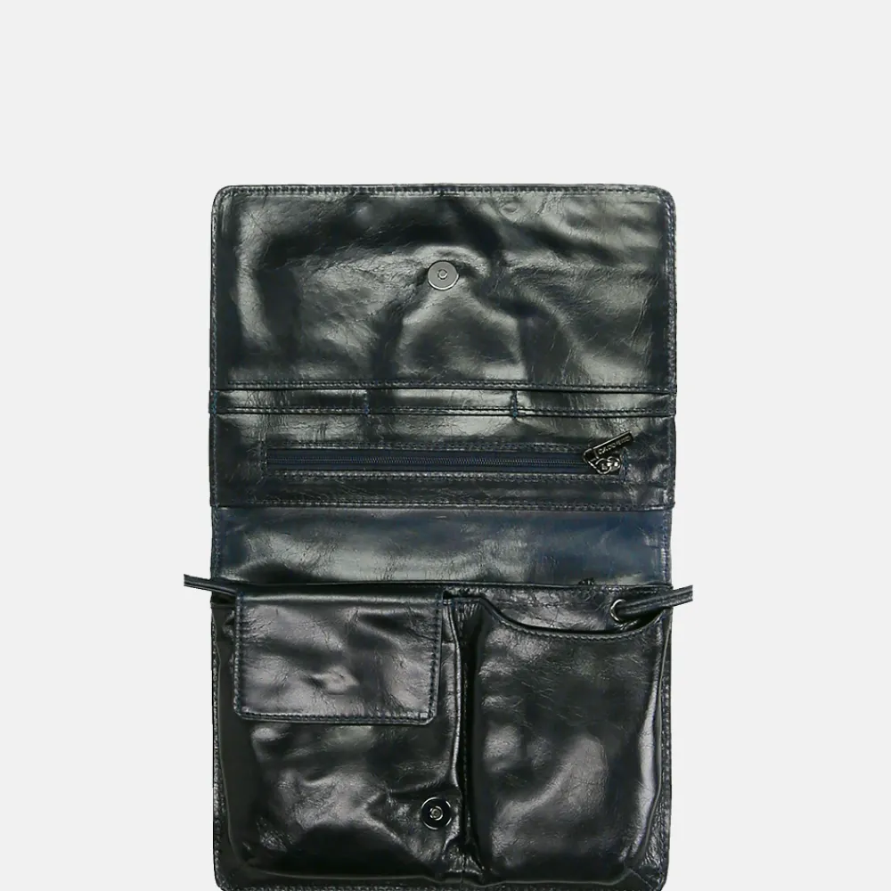 Crossbody Tassen^Claudio Ferrici Pelle Vecchia crossbody tas navy