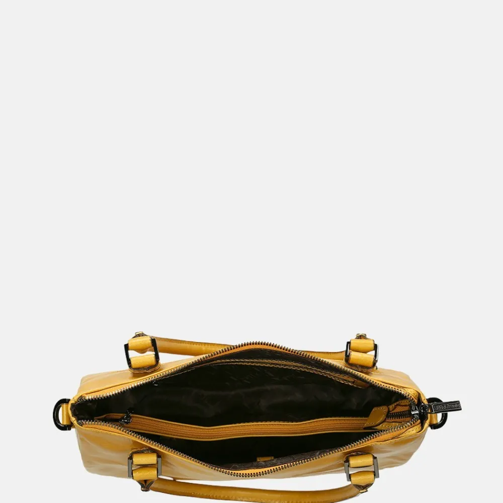 Shoppers^Claudio Ferrici Pelle Vecchia shopper M sunflower