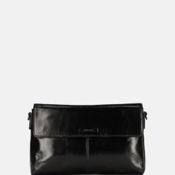 Schoudertassen^Claudio Ferrici schoudertas black