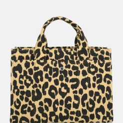 Handtassen^Coach Cargo handtas L leopard