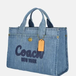Handtassen^Coach Cargo handtas M denim indigo