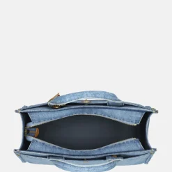 Handtassen^Coach Cargo handtas M denim indigo
