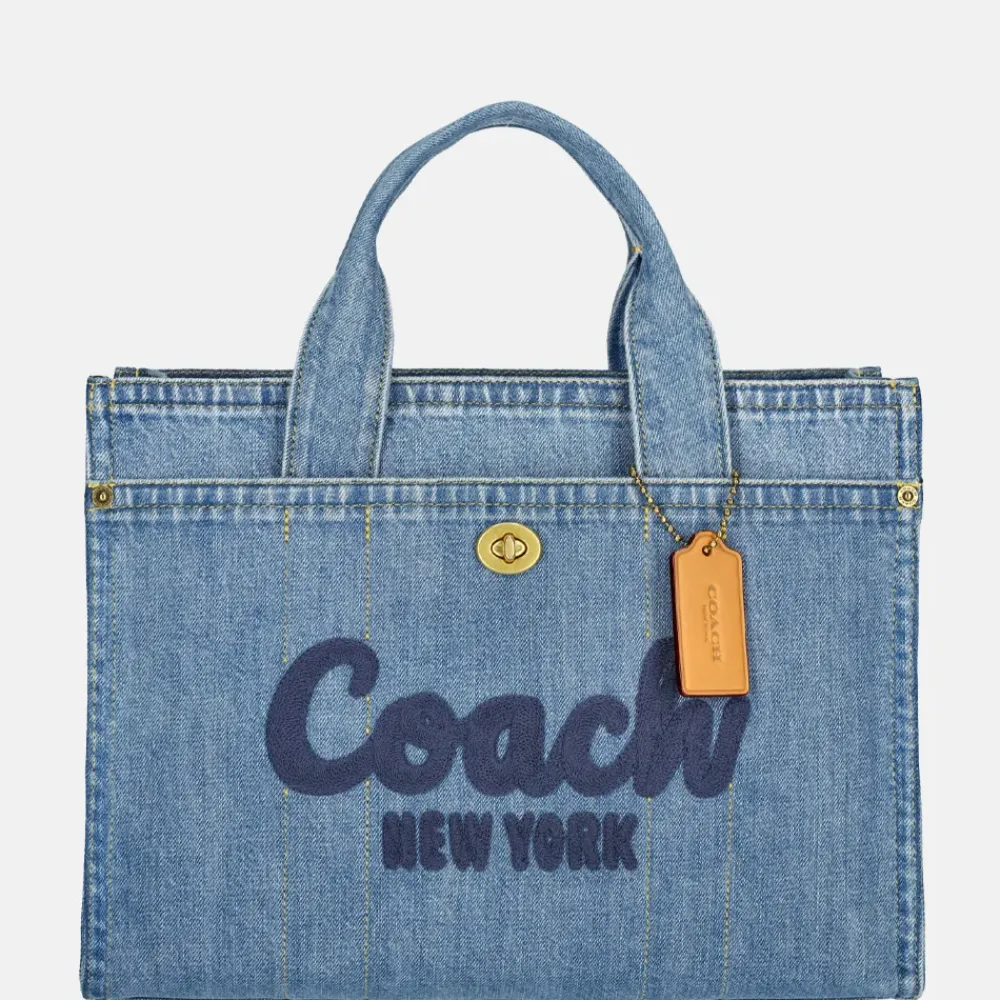 Handtassen^Coach Cargo handtas M denim indigo