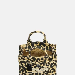 Crossbody Tassen^Coach Cargo handtas XS black leopard