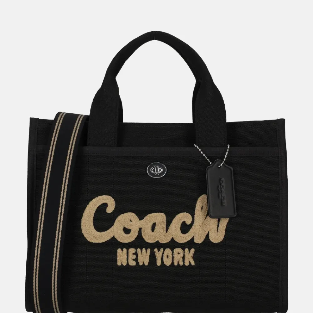 Handtassen^Coach Cargo shopper M black