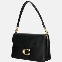 Schoudertassen^Coach Chain Tabby schoudertas L black