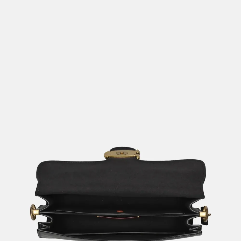 Schoudertassen^Coach Chain Tabby schoudertas L black