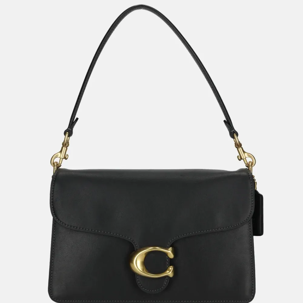 Schoudertassen^Coach Chain Tabby schoudertas L black