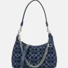 Schoudertassen^Coach Juliet schoudertas deep blue multi