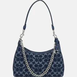 Schoudertassen^Coach Juliet schoudertas deep blue multi