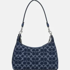 Schoudertassen^Coach Juliet schoudertas deep blue multi