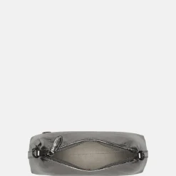 Schoudertassen^Coach Julliet schoudertas 25' metallic anthracite