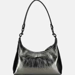Schoudertassen^Coach Julliet schoudertas 25' metallic anthracite