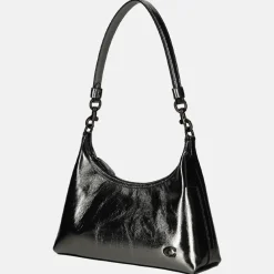 Schoudertassen^Coach Julliet schoudertas 25' metallic anthracite
