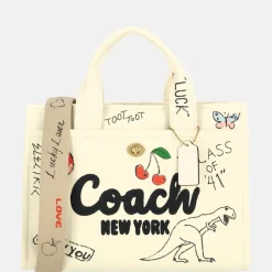 Handtassen^Coach Sketch print Cargo handtas M natural multi