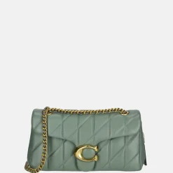 Schoudertassen^Coach Tabby Quilted schoudertas 26' sage