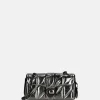 Schoudertassen^Coach Tabby Quilted schoudertas 20' metallic anthracite