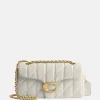 Schoudertassen^Coach Tabby Quilted schoudertas 26' chalk